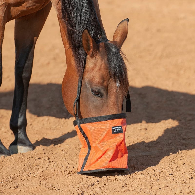 CASHEL Company Feed Rite Bag Horse Orange, (FRB-ORA) - Image 2